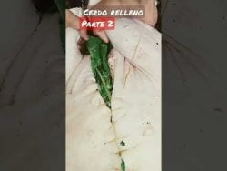 🤶 CERDO RELLENO 🤶 NAVIDAD #shorts #fantastic #receta #delicioso #christmas #navidad