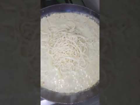 🧅🧀 PASTA CREMOSA 🧄🍝 #delicioso #cremoso #shorts #economico #recipe #receta #fantastic #pasta #quesos