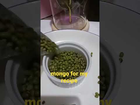 filling mongo into cup for my cook & easy recipe #shorts