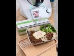 HWH 低升糖健康面 完美搭配 Thermomix 红葱头肉燥 只有GI 38糖尿患者也能吃面了 #shorts #thermomix #h ...