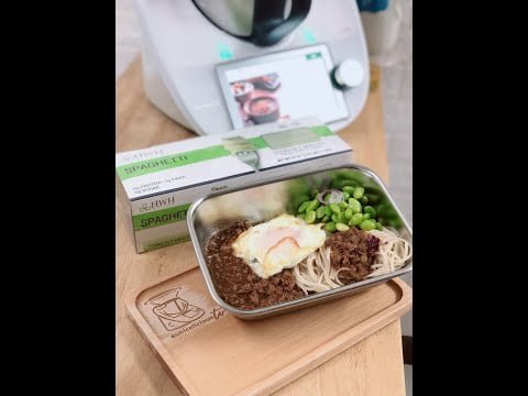 HWH 低升糖健康面 完美搭配 Thermomix 红葱头肉燥 只有GI 38糖尿患者也能吃面了 #shorts #thermomix #hwh #美善品 #低升糖 @euniceliciousTV