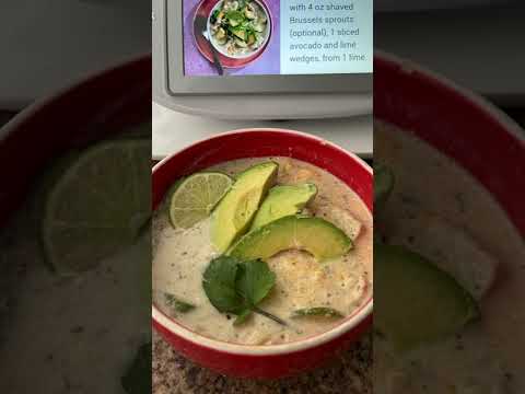 Keto White Chicken Chili en #thermomix @Thermoniquex