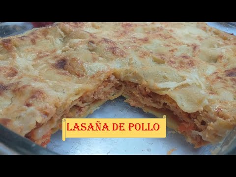 LASAÑA DE POLLO en Monsieur Cuisine Connect/Plus/Thermomix/Mambo- Lasaña paso a paso #lasaña