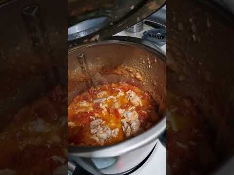 Lasaña de tortillas con boloñesa en #airfryer | hacemos la boloñesa en #thermomix