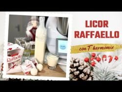 LICOR de BOMBONES RAFFAELLO 🥥  en sólo 1 MINUTO con THERMOMIX ✅   | Receta FÁCIL y RÁPIDA 💫