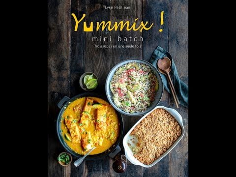 Livre Yummix Mini Batch – Batch cooking au Thermomix