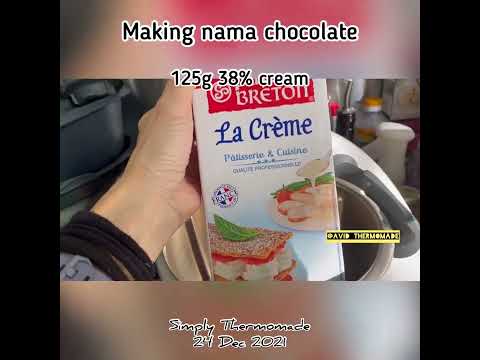 Making Nama Chocolate with Thermomix TM6