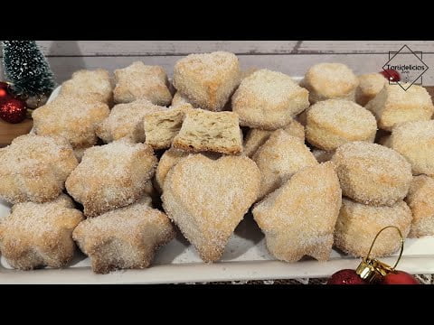 MANTECADOS DE VINO EXTREMEÑOS con la RECETA de MI ABUELA, BUENÍIIIIISIMOOOOSS❗