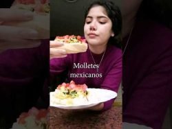 Molletes mexicanos sencillos #receta