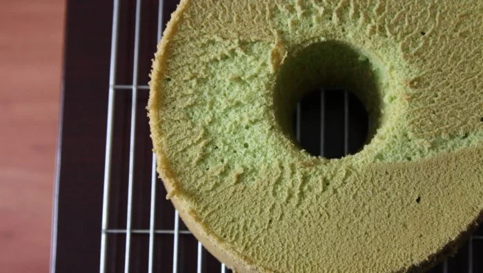 Pandan cake, postre indonesio