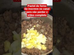 Pastel de forno #pastel #food #shorts #foodies #pizza #receitas #receita #receta #foodie #pasteis