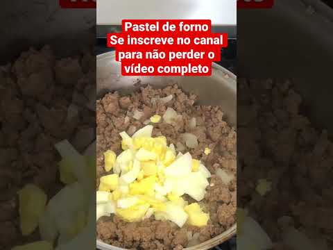 Pastel de forno #pastel #food #shorts #foodies #pizza #receitas #receita #receta #foodie #pasteis