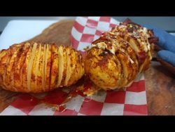 patatas hasselback en Air fryer #receta #patatashasselback #cosori #airfryer