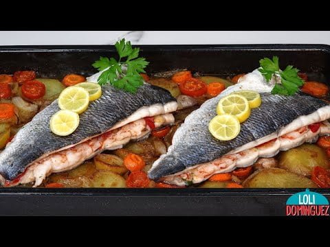 PESCADO RELLENO ESPECIAL NAVIDAD, RECETA ECONÓMICA Y DELICIOSA – Loli Domínguez – Recetas – tutorial