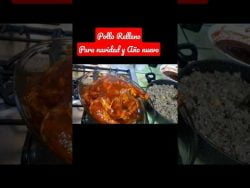 Pollo Relleno para navidad y año nuevo 🥳🥳👩‍🍳 #receta #añonuevo #pollorelleno