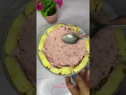 Postre para navidad de Paulina cocina #parati #receta #recetafacil #shorts #postres