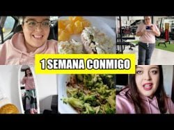 » QUÉ COMO en 1 SEMANA 🍊🥦 ¿ENGORDANDO? 😅🙈 ~ RECETAS Thermomix TM6👨🏽‍🍳 | Mi CAMBIO FÍSICO 😍