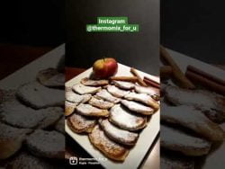 Racuchy placki z jabłkami z Thermomixa #racuchy #apple #placki #food #jedzenie #thermomix #yummy
