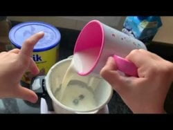 Receta de batido de chocolate con la Mini Monsier Cuisine.
