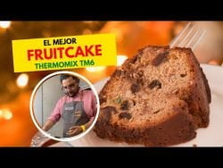 Receta de fruitcake para Navidad y Año Nuevo