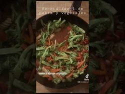 Receta: pasta y vegetales! #receta #recetafacil #recetafácilyrápida
