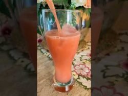 Riquísima agua fresca de ponche #receta #shorts #ponche