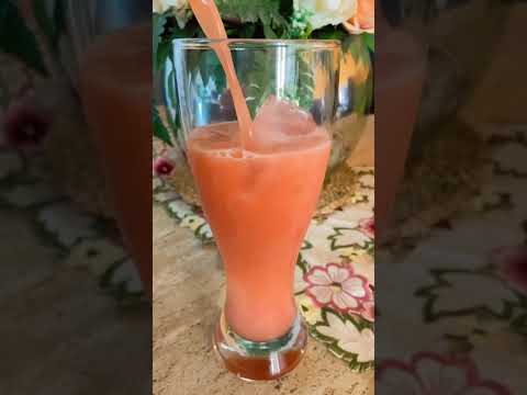 Riquísima agua fresca de ponche #receta #shorts #ponche