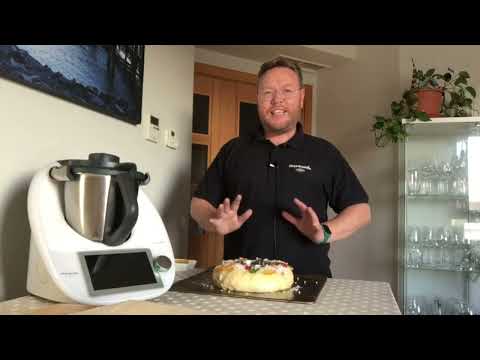 Roscón de Reyes Mediano Relleno de Nata con Thermomix y José Ángel