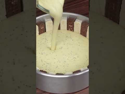 TARTA DE MOUSSE DE MARACUYÁ #shorts #postre #receta #navidad