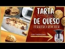 TARTA de QUESO FERRERO ROCHER 💫  y Nutella 🍫 con THERMOMIX | CHEESECAKE especial NAVIDAD 🤩