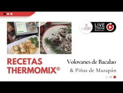 Volovanes de Bacalao con Thermomix