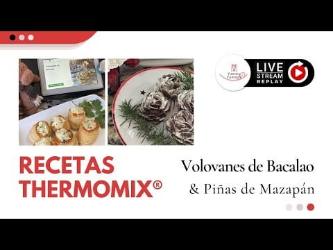 Volovanes de Bacalao con Thermomix