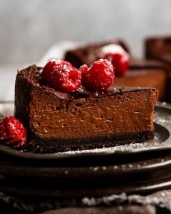 Pastel de crema pastelera de chocolate |  RecetaTin Eats