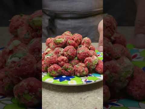 Albóndigas Árabes #shorts #comida #pita #receta #fyp #foryoupage