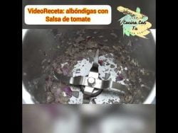 albóndigas con salsa de tomate (VideoReceta Monsieur Cuisine Smart)