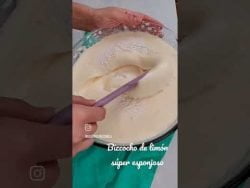 Bizcocho de 🍋 súper esponjoso! #bizcocho #receta #recipe #limón #pastel #sweet #foodie #sweetlove