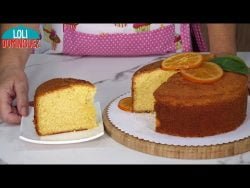 Bizcocho de naranja alto, esponjoso y con un sabor irresistible – Loli Domínguez – R ...