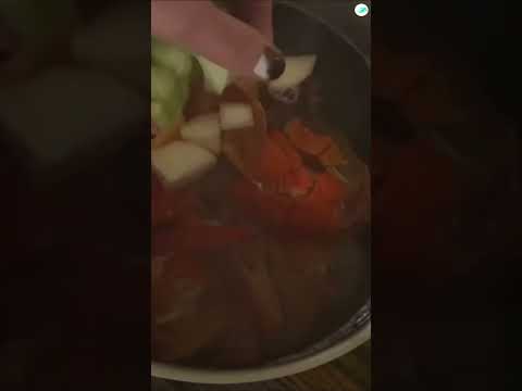 CALDO DE CONCHAS DE 🦀 – #receta COMPLETA EN EL ÚLTIMO VÍDEO #sopa