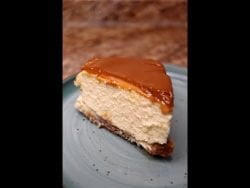 Cheesecake de Dulce de Leche 🍮😍#cheesecake #DulceDeLeche #DDL #receta #tutorial #dulce #vlog #fyp