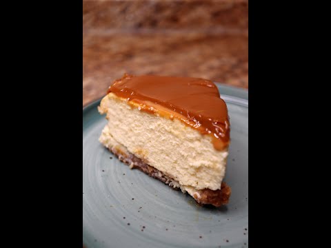 Cheesecake de Dulce de Leche 🍮😍#cheesecake #DulceDeLeche #DDL #receta #tutorial #dulce #vlog #fyp