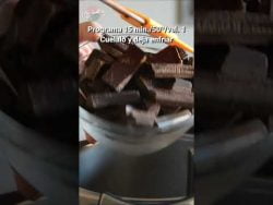 CHOCOLATE a la taza ESPECIADO ☕🍫 #short #chocolate #thermomix
