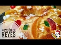 Cómo hacer un Delicioso Roscón de Reyes – Receta Fácil y Sencilla 😋 #shorts #shortrecipe