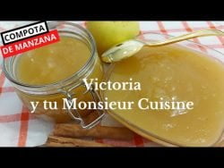 COMPOTA DE MANZANA BUENÍSIMA en Monsieur Cuisine y Thermomix