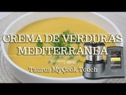 CREMA DE VERDURAS MEDITERRANEA en Taurus MyCook Touch | Ingredientes entre dientes