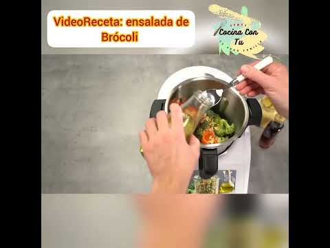 Ensalada de brócoli (VideoReceta Monsieur Cuisine Smart)