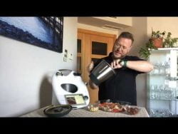 Ensalada de Pimientos con Pollo y Avellanas con Thermomix y José Ángel