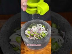 Esta salsa viste, da sabor, picor y textura #shorts #salsa #receta #picante