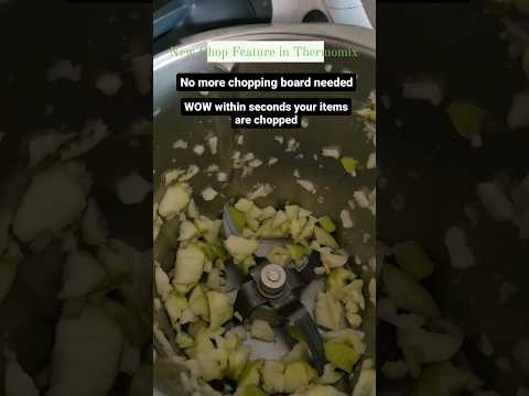 🍏Chop Apples in 2 seconds! #Thermomix is all you ever need, the all in one super kitchen appliance