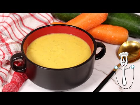 🍲🥕RIQUÍSIMA y SALUDABLE Crema de calabacín y zanahoria Thermomix🥕🍲 | Receta saludable con Thermomix