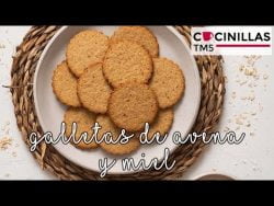 Galletas Integrales de Avena y Miel | Recetas Thermomix